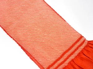 正絹　振袖用　絞り　帯揚げ